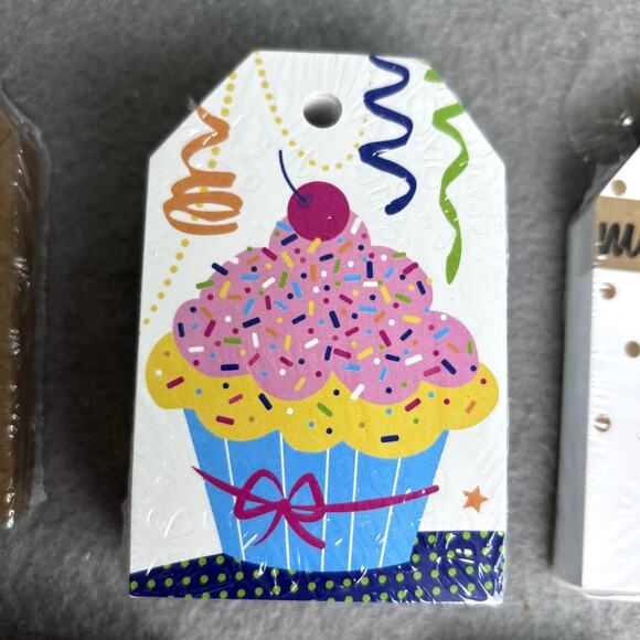 Gift Tag Lot NWOT Floral Gift Baskets Wrapping Holiday - Picture 9 of 10